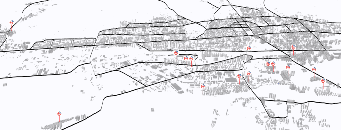 UB Outreach Map